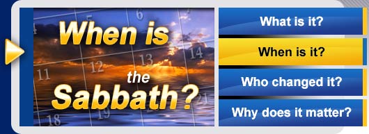 When Is The Sabbath?